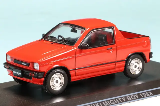 ファースト43 1/43 スズキ マイティボーイ 1985 レッド　F43-177