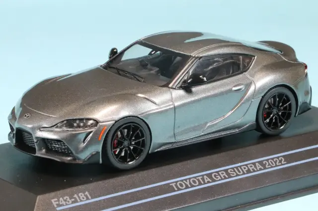 ファースト43 1/43 トヨタ GR スープラ 2022 ガンメタ　　F43-181