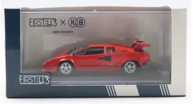 ファースト43 1/43 ランボルギーニ カウンタック LP500 1985 レッド