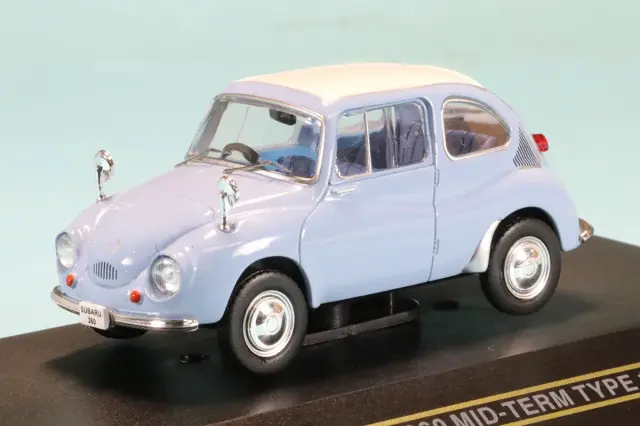 ファースト43 1/43 スバル 360 1967 ライトブルー　F43P002