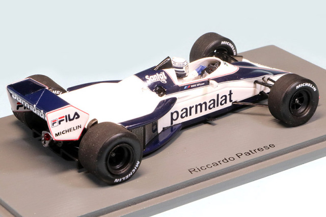スパーク 1/43 ブラバム BT52 ブラジルGP 1983 R.パトレーゼ S7105
