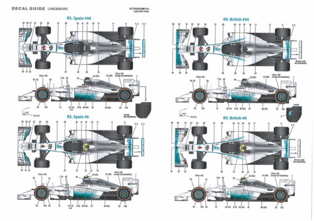 スタジオ27 1/43 メタルキット AMG メルセデス W05 モナコGP