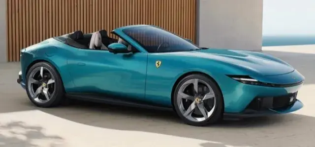 [予約] MRコレクション 1/18 フェラーリ アマルフィ スパイダー シーサイドグリーン　FE051B