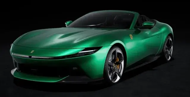 [予約] MRコレクション 1/18 フェラーリ アマルフィ スパイダー ニュルグリーン　FE051SE1