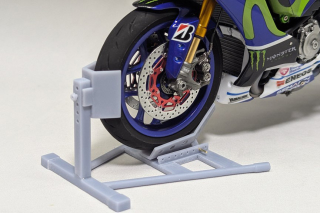flyman-hm Models 1/12 バイク用 フロントスタンド 可動式　FHM1201