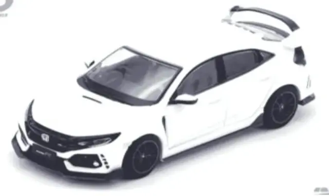 [予約] イノモデル 1/64 ホンダ シビック FK8 タイプR ホワイト　FK8-WHI