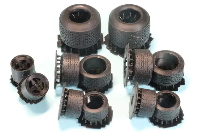 [予約] Biva70/フィニッシャーズ 3Dプリントパーツ 1/20 1970 - 1982 グッドイヤー レインタイヤセット タミヤ対応　FN_3D14