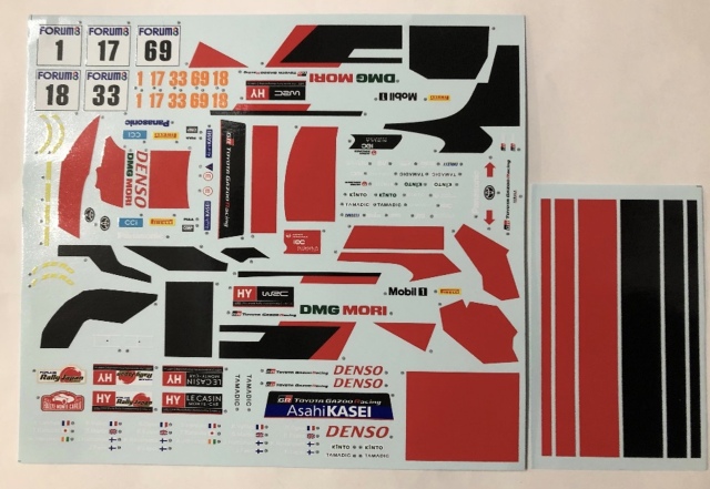 フィニッシャーズ/デカールピット 1/24 トヨタ GR ヤリス WRC 2022 No