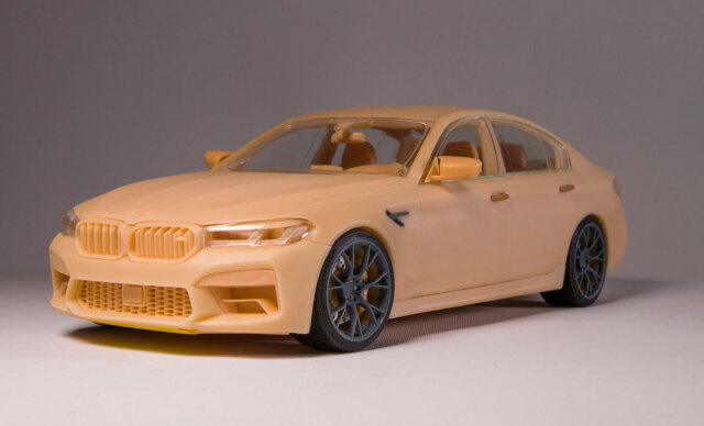 [予約] Fuguガレージ 1/24 フルキット BMW M5 F90 リスタイアリング　FUGU-FK02