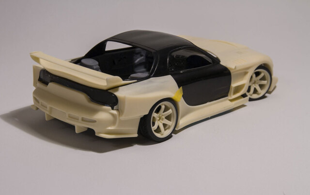 予約] Fuguガレージ 1/24 トランスキット Rマジック マツダ RX-7 FD3S  