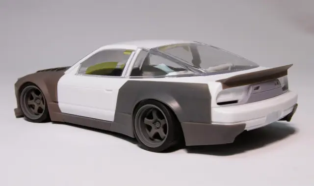 スタコ放置車輌1/24完成品 タミヤ RCカー 1/10 ENDLESS 370Z Z34 フェアレディZ 塗装済完成