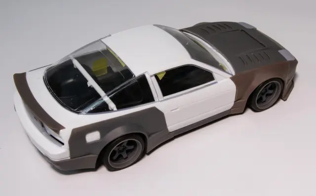 Fuguガレージ 1/24 トランスキットパンダム ニッサン 180SX V3
