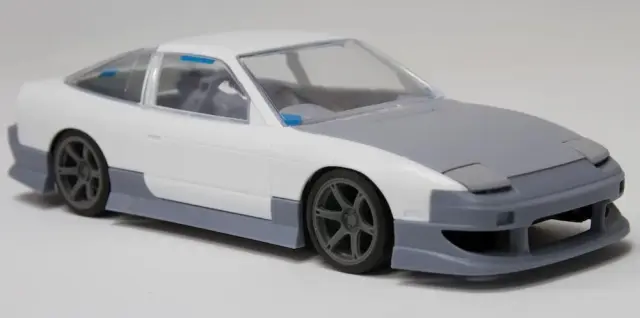 Fuguガレージ 1/24 トランスキット ワークスナイン ニッサン 180SX