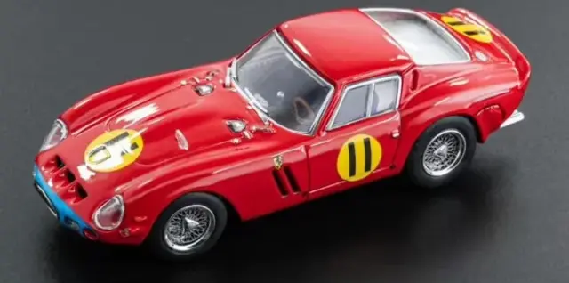[予約] ファインクラシカリ 1/64 フェラーリ 250 GTO グッドウッド 1963 No.11 グラハム ヒル　FY64104