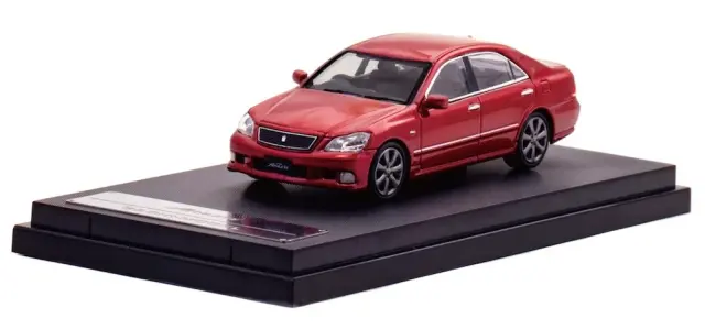[予約] ガチモデルズ 1/64 トヨタ クラウン アスリート 2005 ジンジャーレッドマイカメタリック　GM64003RE