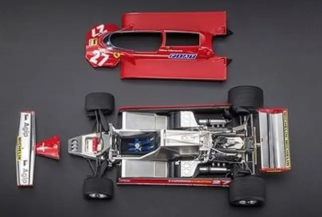 1/18 GP replicas フェラーリ 126CK 1981 D.ピローニ Ferrari 126 CK 1:18 - Gilles Villeneuve 1981 (with Driver