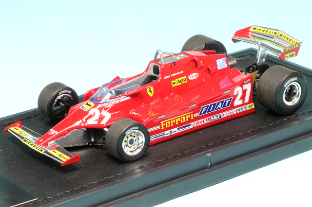 トップマルケス 1/43 フェラーリ 126 CX G.ビルヌーブ　GPR43024A