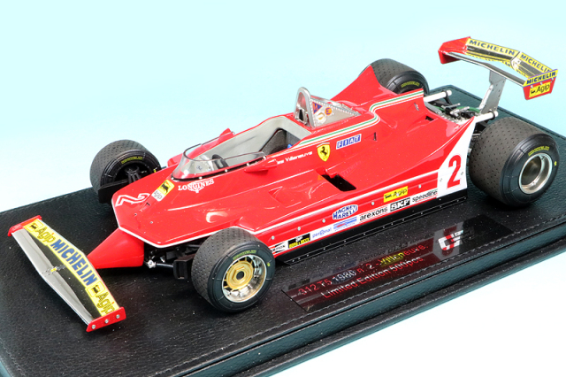 トップマルケス 1/18 フェラーリ 312 T5 G.ビルヌーブ　GRP045B