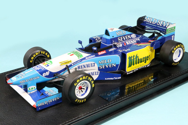 トップマルケス 1/18 ベネトン B195 M.シューマッハ デカール加工品　GRP046AS