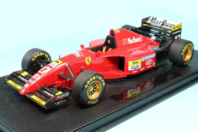 予約] トップマルケス 1/18 フェラーリ 412 T2 1995 J.アレジ デカール 