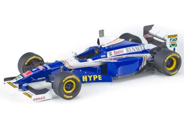 HHF 1/43 ONYX ウイリアムズ FW18 フレンツェン みっともない テスト 