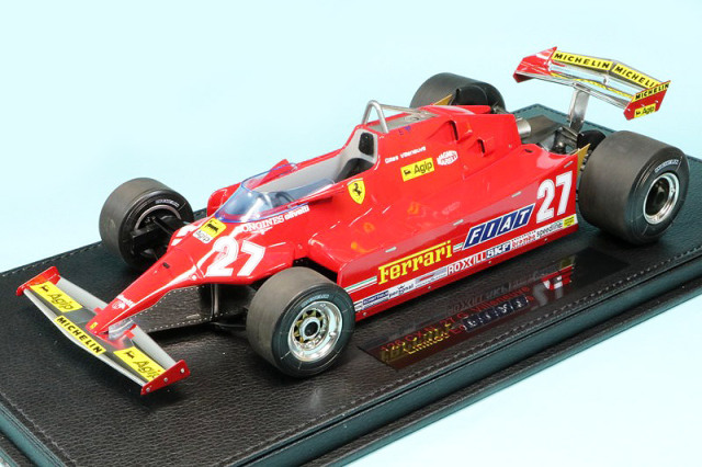 トップマルケス 1/18 フェラーリ 126 CX G.ビルヌーブ　GRP076A-C