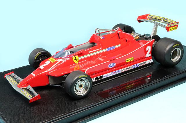 トップマルケス 1/18 フェラーリ 126C G.ビルヌーブ　GRP097B