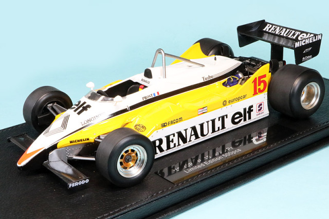 トップマルケス 1/18 ルノー RE30B ターボ A.プロスト　GRP103A