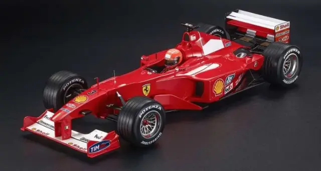 トップマルケス/GPレプリカーズ 1/12 フェラーリ F1-2000 日本GP 2000 M.シューマッハ ワールドチャンピオン マルボロデカール加工品　　 GRP12-27CWDDC