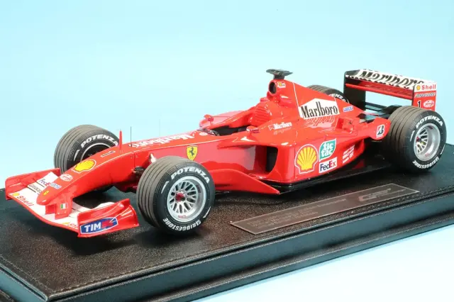トップマルケス/GPレプリカーズ 1/18 フェラーリ F2001 モナコGP ウィナー No.1 M.シューマッハ デカール加工品　GRP168ADC