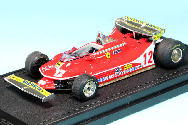 トップマルケス 1/43 フェラーリ 312 T4 G.ビルヌーブ　GRP43012B