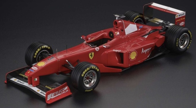 [予約] トップマルケス/GPレプリカーズ 1/43 フェラーリ F300 1998 イタリアGP ポール トゥ ウィン No.3 M.シューマッハ 　デカール加工品　EXGRP43044A