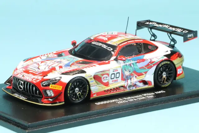 GSR/スパーク 1/43 メルセデス AMG GSR 初音ミク スパ 24h 2025 No.00 GSR25S24-43