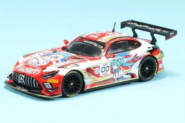 GSR/スパーク 1/64 メルセデス AMG GSR 初音ミク スパ 24h 2025 No.00 GSR25S24-64