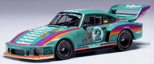 [予約] イクソ 1/43 ポルシェ 935/77A 1978 ウェストファーレン ポカールゾルダー No.2 B.Wollek　GTM168LQ