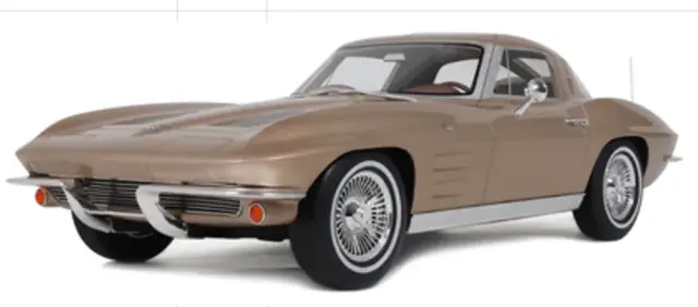 [予約] GT スピリット 1/12 シボレー コルベット C2 1963 ゴールド　GTS1004