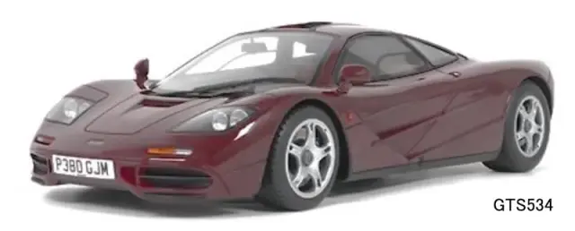 予約] GT-SPIRIT 1/18 マクラーレン F1 1992 レッド GTS534