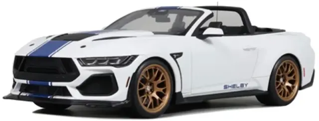 [予約] GT-SPIRIT 1/18 シェルビー マスタング スーパースネーク 2025 ホワイト　GTS572