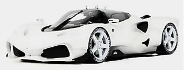 [予約] GTスピリット 1/18 ニルー 2025 ホワイト GTS578