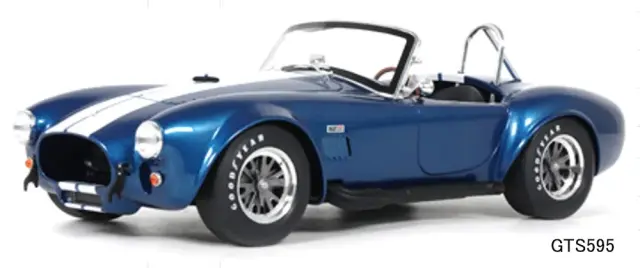 [予約] GTスピリット 1/18 シェルビー コブラ 427S/C 1967 ブルー　GTS595