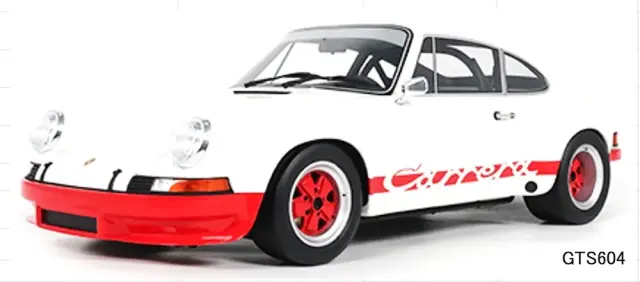 [予約] GTスピリット 1/12 ポルシェ 911 2.8 RSR 1973 ホワイト　GTS604