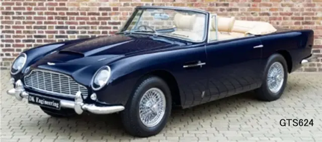 [予約] GTスピリット 1/12 アストンマーティン DB5 ボランテ 1965 ブルー　GTS624