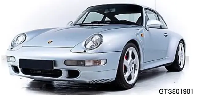 予約] GT-SPIRIT 1/8 ポルシェ 911 993 カレラ 4S 1995 シルバー