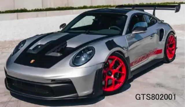 [予約] GTスピリット 1/8 ポルシェ 911(992.1) GT3 RS 2022 シルバー　GTS802001