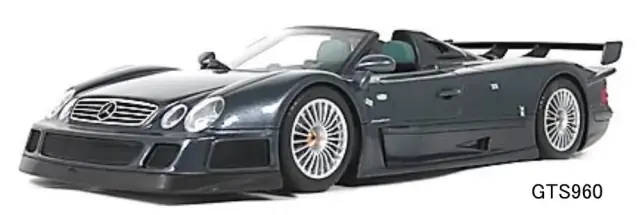 [予約] GTスピリット 1/18 メルセデス ベンツ CLK-GTR ロードスター 1999 グレー　GTS960
