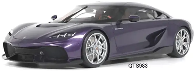 [予約] GT-SPIRIT 1/18 ケーニグセグ ジェメラ 2020 パープル　GTS983