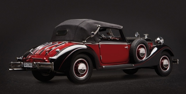 ミニカー　1/12 ホルヒ 853 1937(レッド×ブラック) [C-010] 取り寄せ] CMC 1/12 ホルヒ 853 1937 (レッド/ブラック) C-010