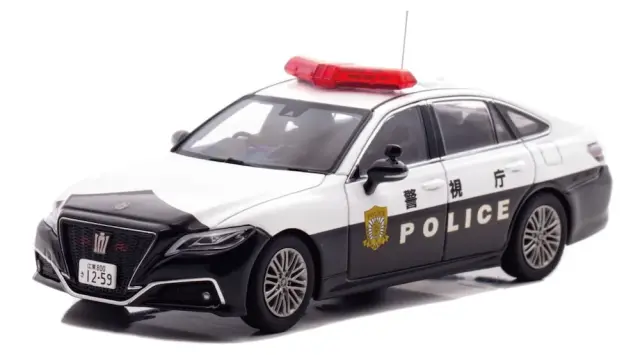 [予約] レイズ 1/43 トヨタ クラウン ハイブリッド (AZSH21) 2025 警視庁高速走路交通警察隊車両 (速223)　H7432502