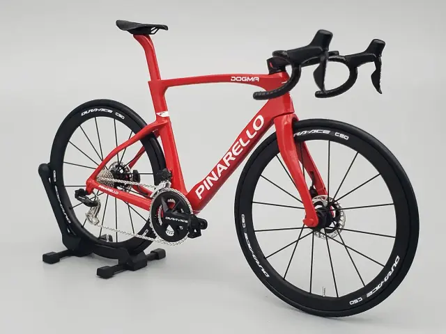 トップスタジオ 1/12 フルキット ロードバイク ピナレロ F レッド