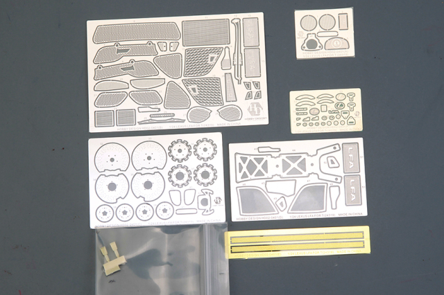 ホビーデザイン 1/24 レクサス LFA ディティールアプッパーツ タミヤ